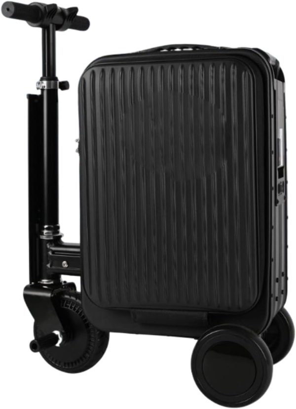 61QUM0tpfqL._AC_SL1500_ Smart Rideable Suitcase, One-Button Fold