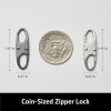 61XrEc40uUL._AC_SL1500_ Zipper Clips Double Opening Carabiner