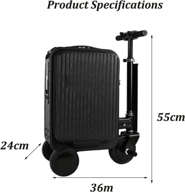 61eQkCYJtNL._AC_SL1500_ Smart Rideable Suitcase, One-Button Fold