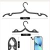 61rDgpJ0IL._AC_SL1500_ Foldable Travel Hangers, 10 Pack, Black