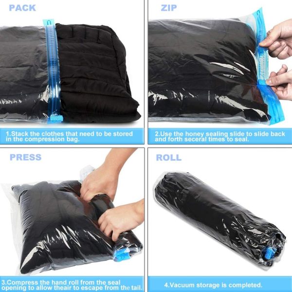 61tds6suL._AC_SL1000_ 10 Pack Space Saver Bags, Blue