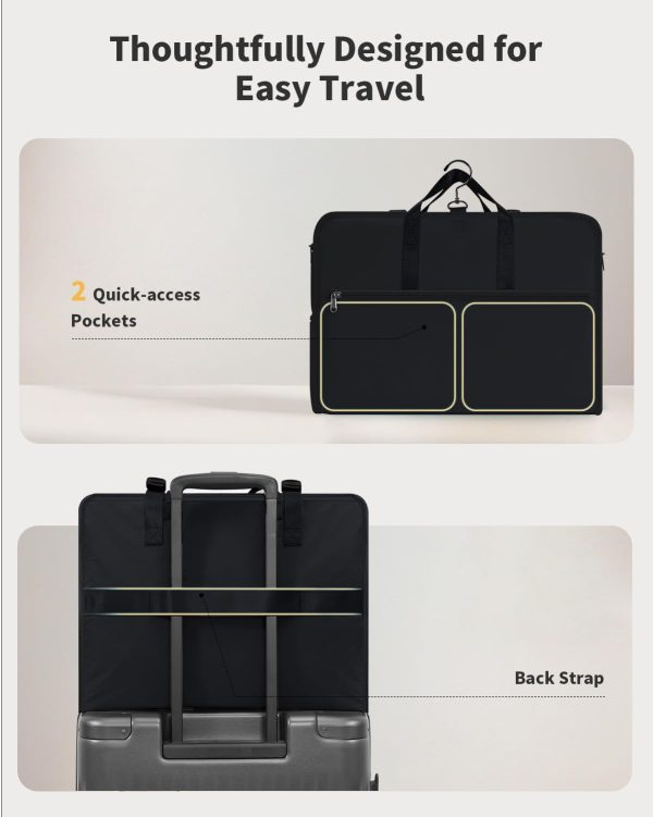 61vUVBxgypL._AC_SL1500_ Hanging Travel Closet Organizer Bag, Black