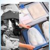711xOAUrJ0L._AC_SL1500_ Transparent Waterproof Travel Shoe Bags, 6 Pack