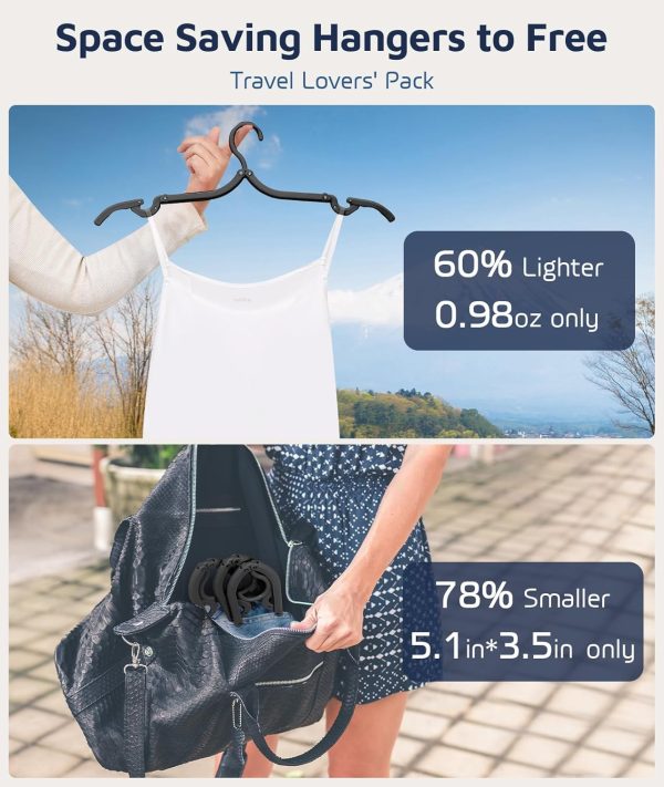 7136zCDrLlL._AC_SL1500_ Foldable Travel Hangers, 10 Pack, Black