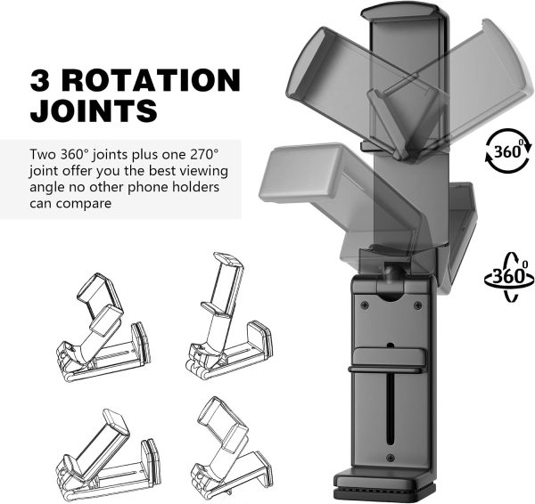 715Swb3jCaL._AC_SL1500_ Universal Airplane Phone Holder Mount