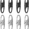 8-Pack Double Opening Zipper Clips