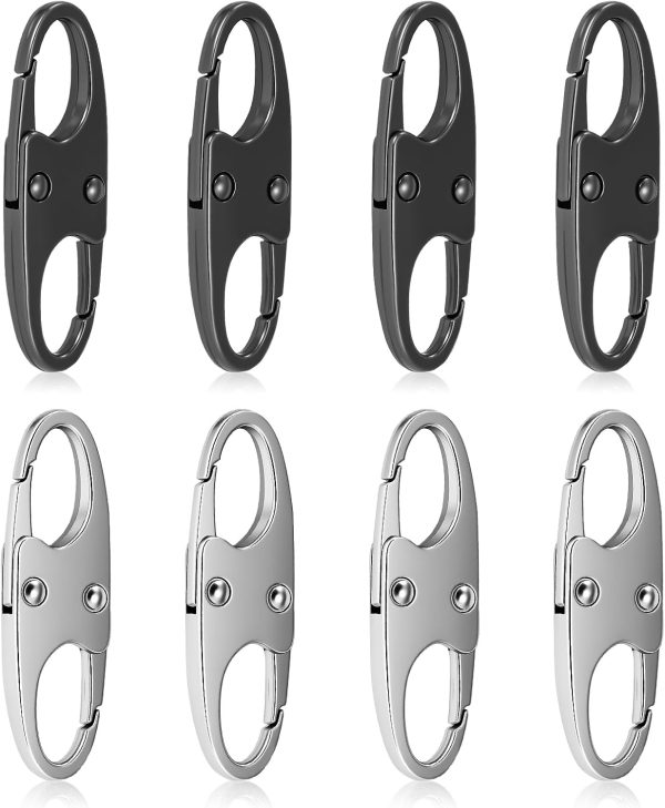 8-Pack Double Opening Zipper Clips