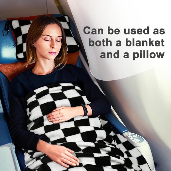 71EOxQ0LctL._AC_SL1500_ Compact 2-in-1 Travel Blanket Pillow Set