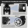 71IzFu6buLL._AC_SL1500_ 8pc Silicone Luggage Wheel Covers Black