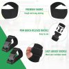Adjustable Luggage Straps for Suitcases, Black