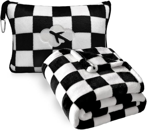 71Kqpqx2ptL._AC_SL1500_ Compact 2-in-1 Travel Blanket Pillow Set