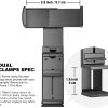71MduGQRiL._AC_SL1500_ Universal Airplane Phone Holder Mount