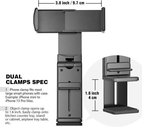 71MduGQRiL._AC_SL1500_ Universal Airplane Phone Holder Mount