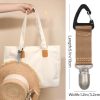 2 Pack Elastic Hat Clip for Travel