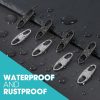 8-Pack Double Opening Zipper Clips