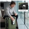 71XyH-fSIkL._AC_SL1500_ Zipperless Hard Shell Carry-On Spinner Suitcase