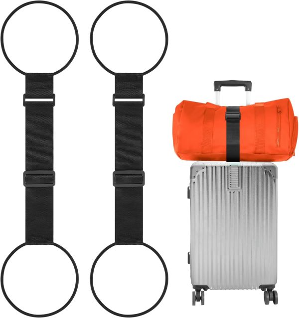 71YqH-xMZyL._AC_SL1500_ 2-Pack Adjustable Luggage Connector Straps