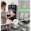 71d2CAsgJFL._AC_SL1500_ Hanging Travel Closet Organizer Bag, Black