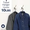 71lalBWd8L._AC_SL1500_ Foldable Travel Hangers, 10 Pack, Black