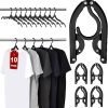 71m2MXfQiiL._AC_SL1500_ Foldable Travel Hangers, 10 Pack, Black