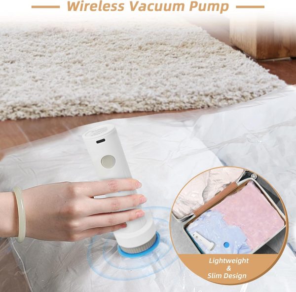 71psEjIwSGL._AC_SL1500_ 6 Pack Rechargeable Vacuum Storage Bags