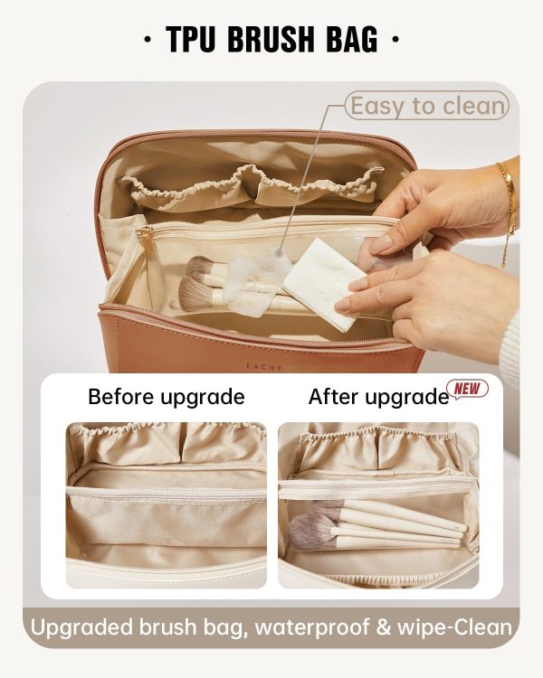 71tpVvgofJL._AC_SL1500_ Large Capacity Waterproof Travel Makeup Bag