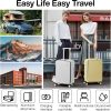 812yMqiPhXL._AC_SL1500_ 20" Hard Shell Carry-On with Cup Holder