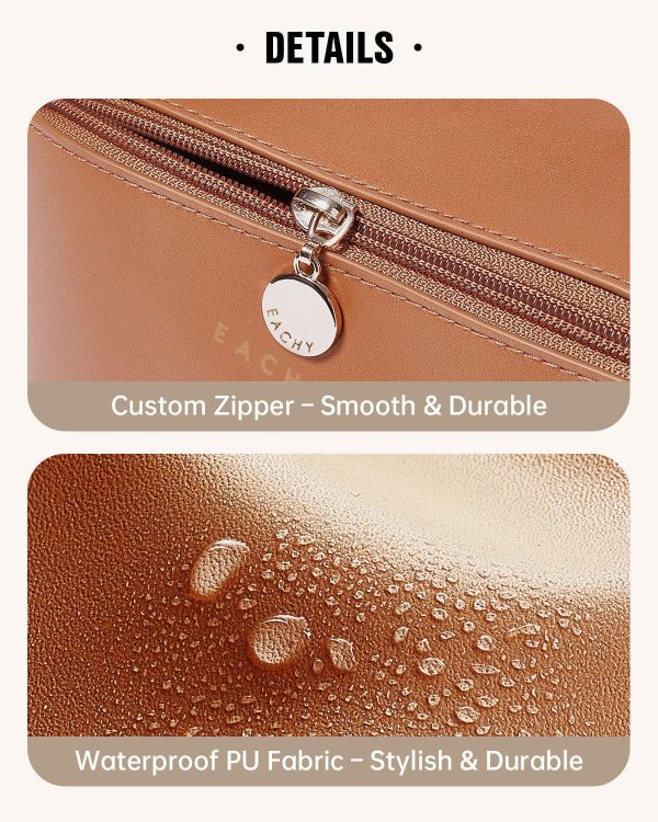 81AJxTU9xjL._AC_SL1500_ Large Capacity Waterproof Travel Makeup Bag
