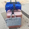 Adjustable Luggage Straps for Suitcases, Black